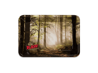 RAW - Rolling Tray, Metal, Smokey Forest