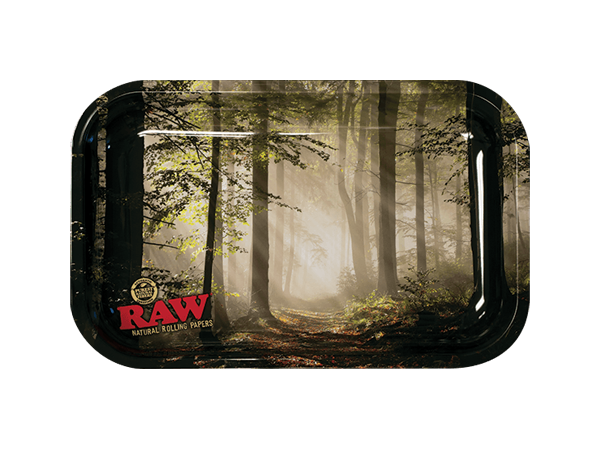 RAW - Rolling Tray, Metal, Smokey Forest