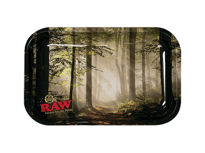 RAW - Rolling Tray, Metal, Smokey Forest