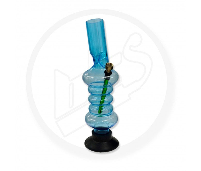 Acrylic Waterpipe - 30cm, Beehive Grip Ice Pinch