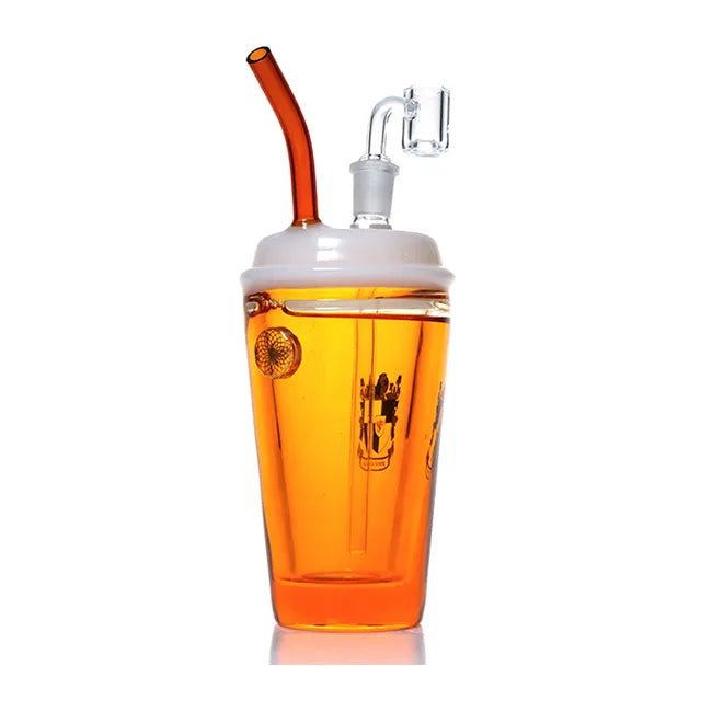 Phoenix Star - Glass Waterpipe, 21cm Coffee Style Dab Rig