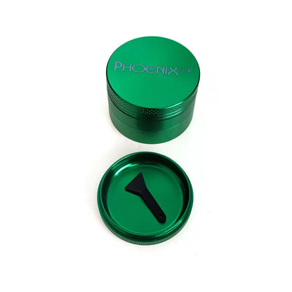 Phoenix Star - Grinder, 50mm, 4pc, Metal, Sleek