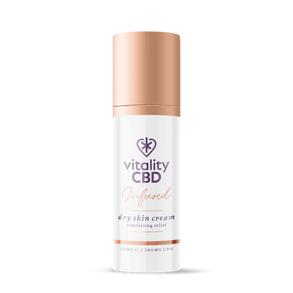 Vitality CBD - Infused: Dry Skin Cream - 50mL, 200mg