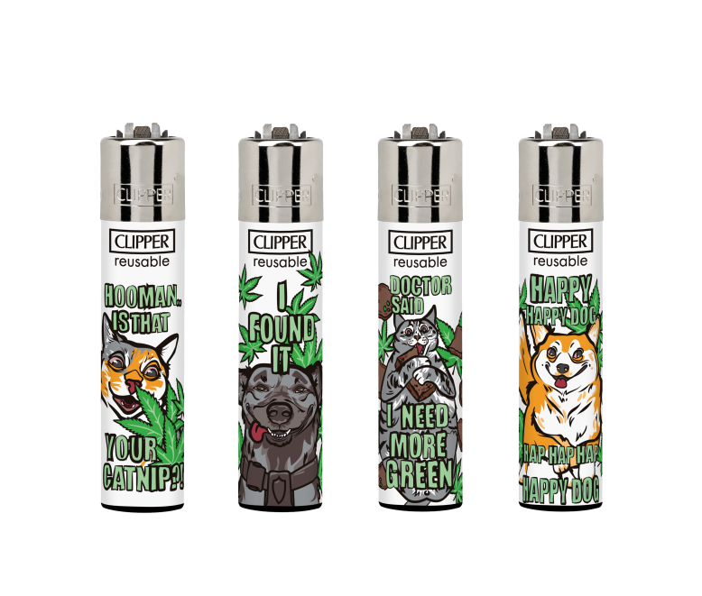 Clipper - Lighter (Cannabis Related Designs)