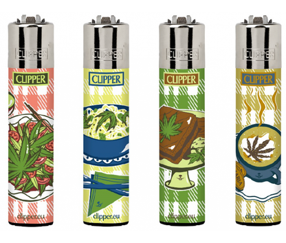 Clipper - Lighter (Cannabis Related Designs)