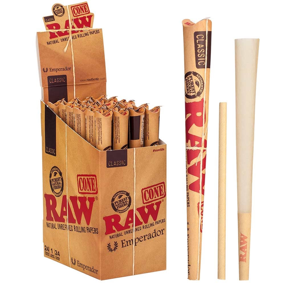 RAW - Classic, Emperador Cone - (22cm Long)