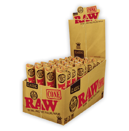 RAW - Classic, King Size Cones, 3pk