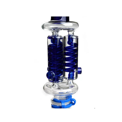 Phoenix Star - Glass Waterpipe, 40cm Beaker with Triple Freezable Coil