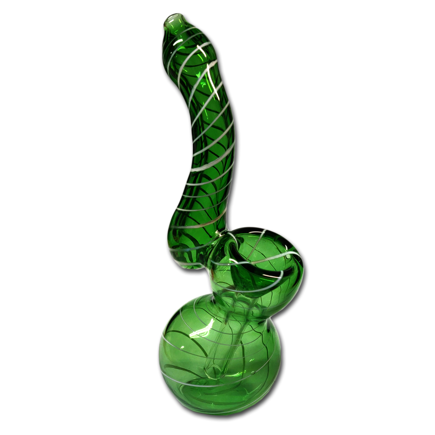 Glass Bubbler - 16cm, Mini, Mixed Colour