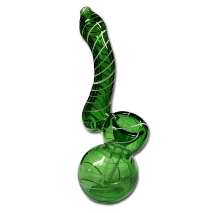 Glass Bubbler - 16cm, Mini, Mixed Colour