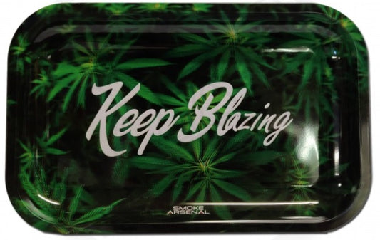 Smoke Arsenal - Rolling Tray, Medium - Keep Blazing