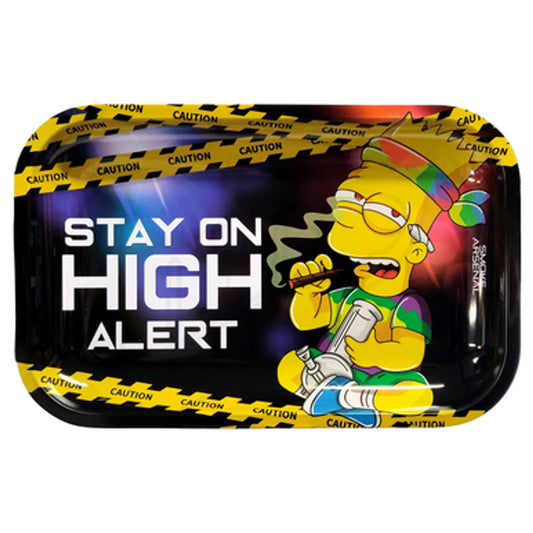 Smoke Arsenal - Rolling Tray, Medium - High Alert