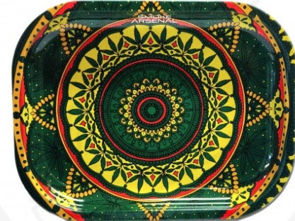 Smoke Arsenal - Rolling Tray, Small - Mandala