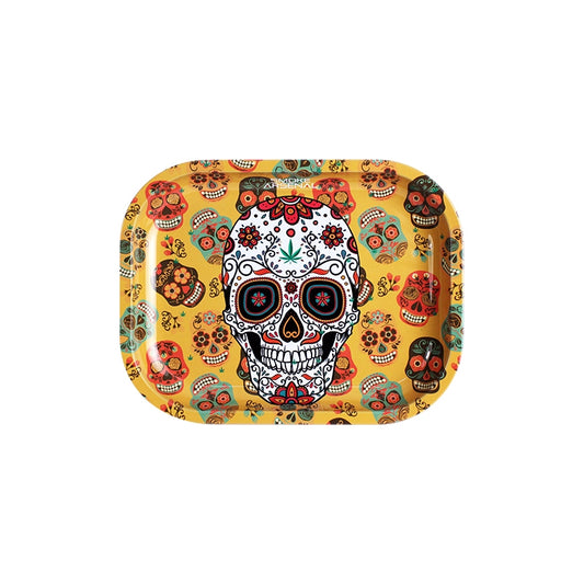 Smoke Arsenal - Rolling Tray, Small - Sugar Skull