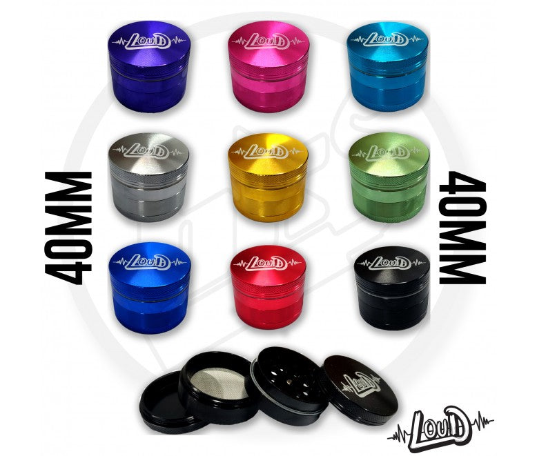 LOUD - Grinder, 40mm, 4pc, Metal