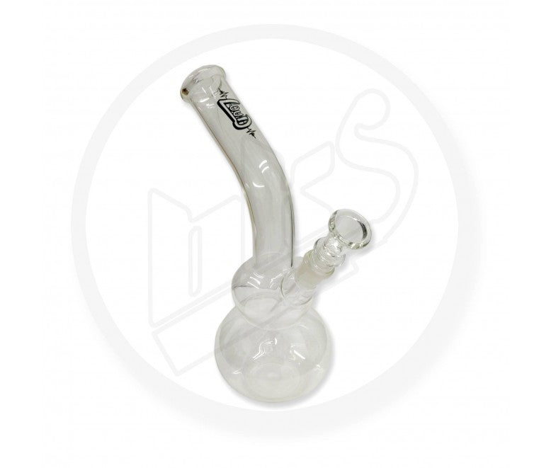 LOUD - Glass Waterpipe, 22cm Beehive Leaner