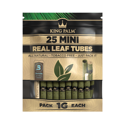 King Palm - Natural Rolls, Minis (1g)