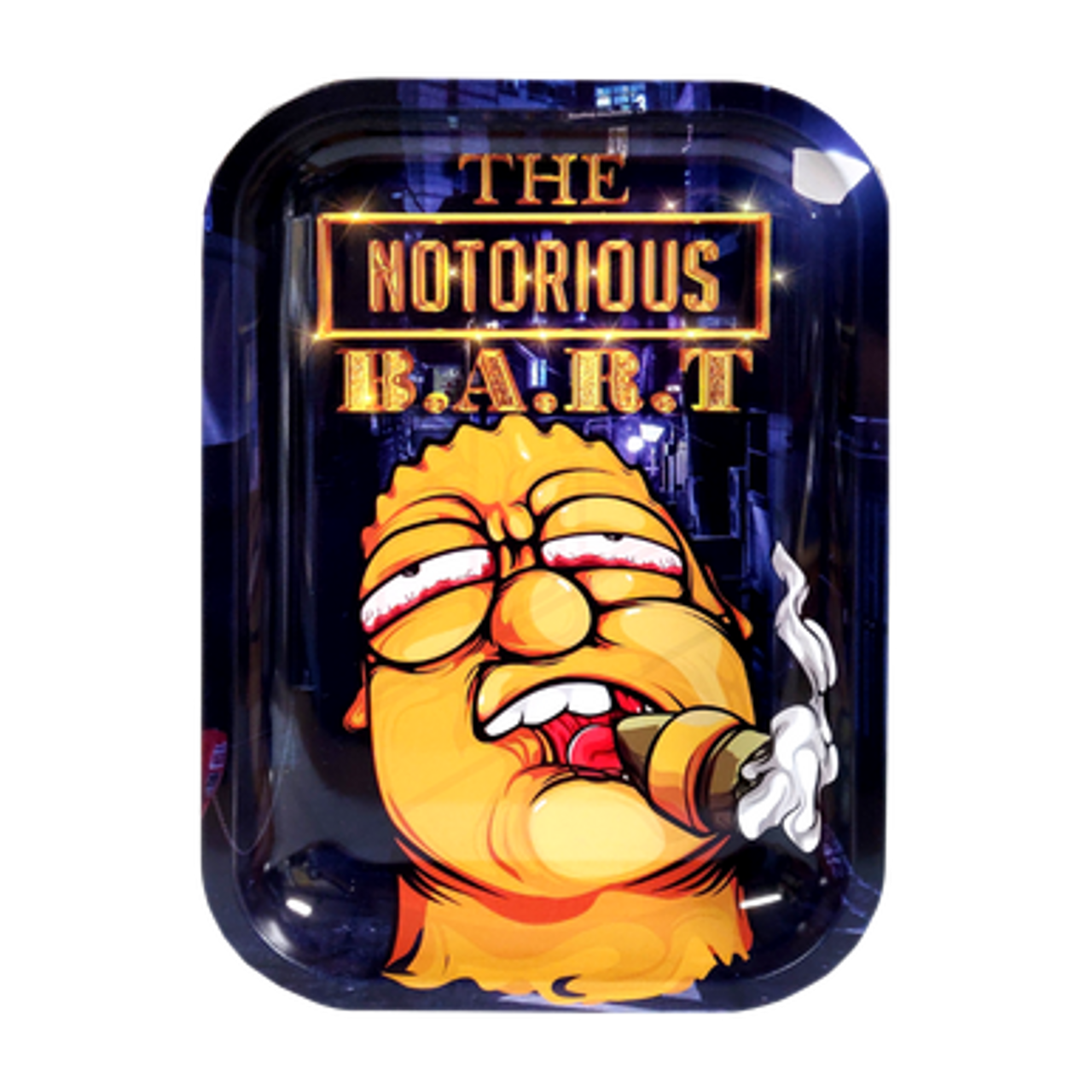 Smoke Arsenal - Rolling Tray, Medium - Notorious Bart