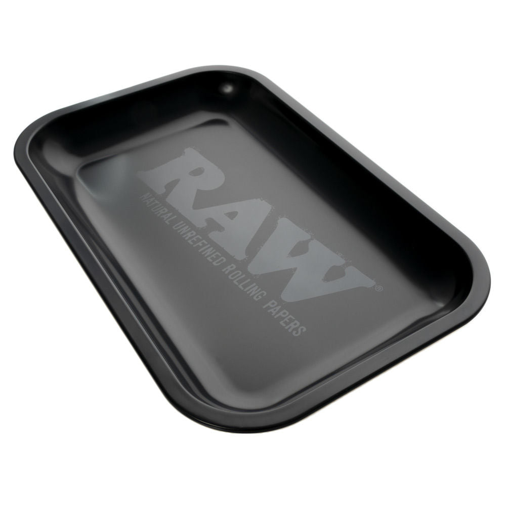 RAW - Rolling Tray, Metal, Matte Black