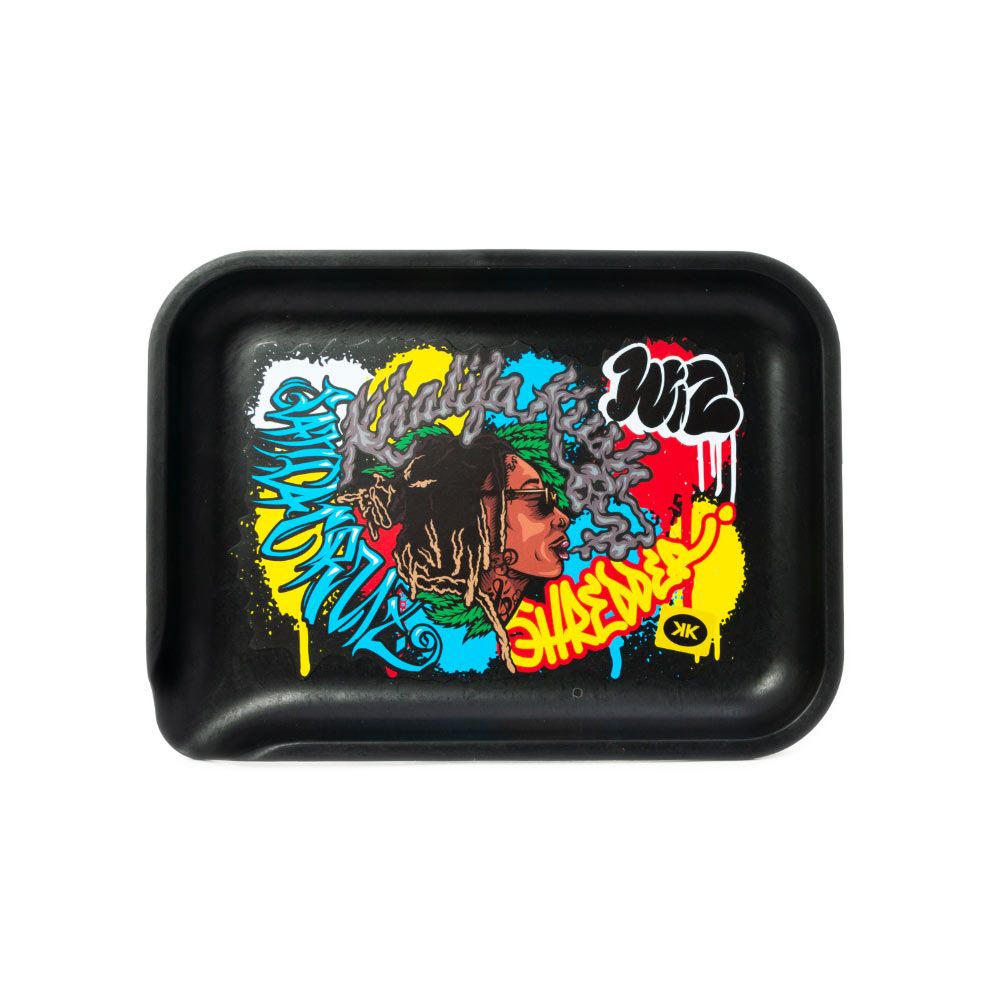 Santa Cruz Shredder - Rolling Tray, Hemp, Small - Wiz Khalifa